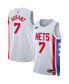 ფოტო #1 პროდუქტის Men's Kevin Durant White Brooklyn Nets 2022/23 Swingman Jersey - Classic Edition