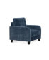 Everly Blue Velvet Chair