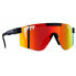 PIT VIPER The Originals Double Wides Mystery polarized sunglasses Черный, Rainbow Mirror/CAT3 - фото #3