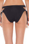 Фото #2 товара ISABELLA ROSE Women's 243133 Black Let's Dance Tie Maui Swimwear Size S