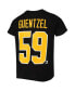 ფოტო #2 პროდუქტის Big Boys Jake Guentzel Black Pittsburgh Penguins Player Name and Number T-shirt