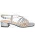 ფოტო #2 პროდუქტის Women's Sicilia Buckle Slingback Block Heel Sandals