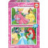 Фото #1 товара Детский развивающий пазл EDUCA BORRAS Disney Princess 2x20 Pieces