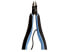 Lindström Bahco Diagonal cutter - RX series,Oval head - Diagonal-cutting pliers - 1 cm - 1.05 cm - 6 mm - Steel - Black/Blue