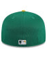 Фото #2 товара Men's Kelly Green Oakland Athletics 2024 Batting Practice 59FIFTY Fitted Hat