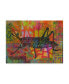Dean Russo Grasshopper Stencil Canvas Art - 20" x 25"
