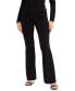 ფოტო #1 პროდუქტის Women's Evelina Seamed High Rise Flared-Leg Pants