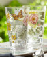 Butterfly Meadow Collection Acrylic Highball Glasses, Set of 4
