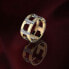 Кольцо Trussardi Golden Zirconia TJAXC38