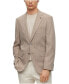 Фото #1 товара Men's Herringbone Slim-Fit Jacket