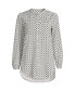 ფოტო #2 პროდუქტის Petite Long Sleeve Jersey A-line Tunic