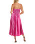 Фото #2 товара Amur Heba Midi Dress Women's Pink 12