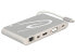 Адаптер Delock 87298 USB 3.2 Gen 1 (3.1 Gen 1) Type-C - 3.5mm - HDMI - Mini DisplayPort - RJ-45 - USB 3.2 Gen 1 (3.1 Gen 1) Type-A - VGA - MMC - MicroSD (TransFlash) - SD - SDHC - SDXC - 1000 Mbit/s - 2560 x 1440 пикселей - Silver - фото #3