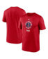 Фото #1 товара Men's Red Los Angeles Angels City Connect Logo T-shirt