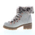 Фото #3 товара Lugz Adore Fur WADORFGD-0557 Womens Gray Synthetic Casual Dress Boots