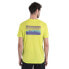Фото #2 товара Футболка мужская Icebreaker Merino 150 Tech Lite III Natural Run Club 2.0 Short Sleeve T-Shirt