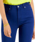 Juniors' High Rise Colored Ankle Jeans