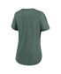 Фото #3 товара Women's Heather Green Michigan State Spartans Blitz T-Shirt