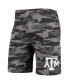 ფოტო #3 პროდუქტის Men's Charcoal, Gray Texas A&M Aggies Camo Backup Terry Jam Lounge Shorts