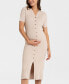 Фото #1 товара Платье для беременных и кормящих Seraphine в рубчике