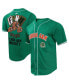 Фото #1 товара Рубашка мужская Pro Standard Florida AandM Rattlers зеленая, келли, домашнего ткачество, на пуговицah.