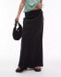 Фото #3 товара Topshop Casual Twill Drawstring Skirt in black