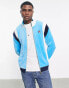 Фото #1 товара Fila velour zip through track top with logo in blue