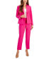 Women's Crepe One-Button Pantsuit, Regular & Petite Sizes