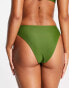 4th & Reckless aimi high waist bikini bottom in khaki