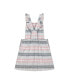 ფოტო #3 პროდუქტის Little Girls Organic Cotton Sleeveless Ruffle Strap Skirtall