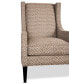 Фото #5 товара Kallison Fabric Wing Chair, Created for Macy's