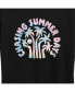 ფოტო #3 პროდუქტის Trendy Plus Size Chasing Summer Days Graphic Short Sleeve T-shirt