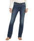 ფოტო #1 პროდუქტის Elyse Mid Rise Slim Bootcut Luxe Stretch Jeans