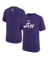 Фото #1 товара Футболка для малышей Nike Utah Jazz 2023/24 Классическая фиолетовая Аутентичная Предматчевая стрельба