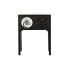 Фото #5 товара Тумба DKD Home Decor Белый Чёрный Позолоченный Металл Ель Деревянный MDF 63 x 28 x 83 cm