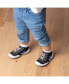 Infant Boys Breathable Washable Non-Slip Sock Shoes Runner - Black