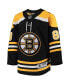 ფოტო #3 პროდუქტის Big Boys David Pastrnak Black Boston Bruins Home Premier Player Jersey