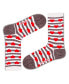 ფოტო #1 პროდუქტის Women's Socks - Red Hearts