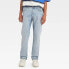 Фото #1 товара Levi's Men's 501 Original Straight Fit Jeans - Light Blue Denim 38x30