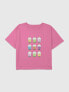 Фото #1 товара Kids Boba Tea Graphic Boxy Crop Tee