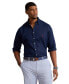 Фото #1 товара Men's Big & Tall Lightweight Linen Shirt