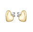 Decent gold-plated steel earrings Honey 1580564