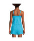 Фото #3 товара Women's Chlorine Resistant Square Neck Tankini Swimsuit Top