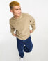 Cotton:On relaxed classic sweat in washed taupe