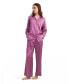 Women's Viola Over d Silk Pajama Set For Women