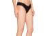 Commando Women's 246613 Cotton Low Rise Thong Black Underwear Size M/L
