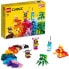 Фото #1 товара LEGO Classic Creative Monster Creative Set Bricks, Box with Building Blocks for Children from 4 Years, Construction Toy 11017