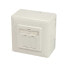 Фото #1 товара LogiLink NP0006A - 2 x RJ-45 - White - Acrylonitrile butadiene styrene (ABS) - Metal - RoHS - 125 V - 1.5 A