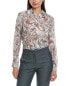 Фото #1 товара Bcbgmaxazria Sheer Blouse Women's White Xxs