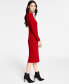 Фото #3 товара Платье женское I.N.C. International Concepts mock-Neck Midi Dress